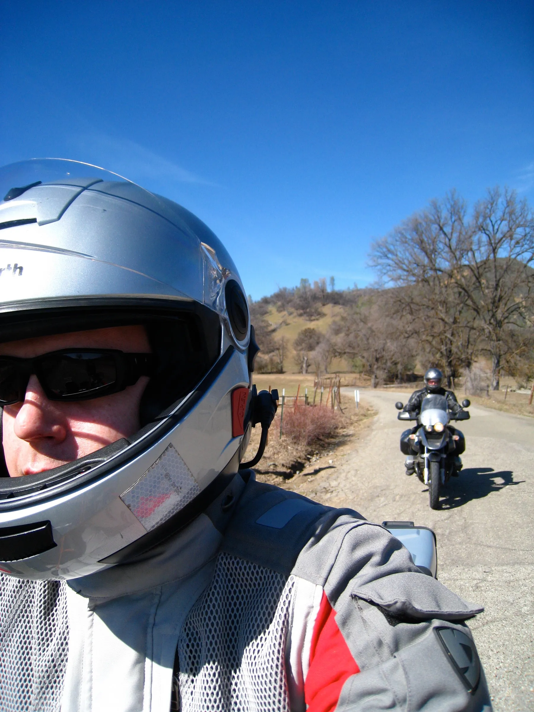 Riding the San Andreas Fault we take Parkfield Grade into the tiny town of Parkfield (photo 1 of 2)