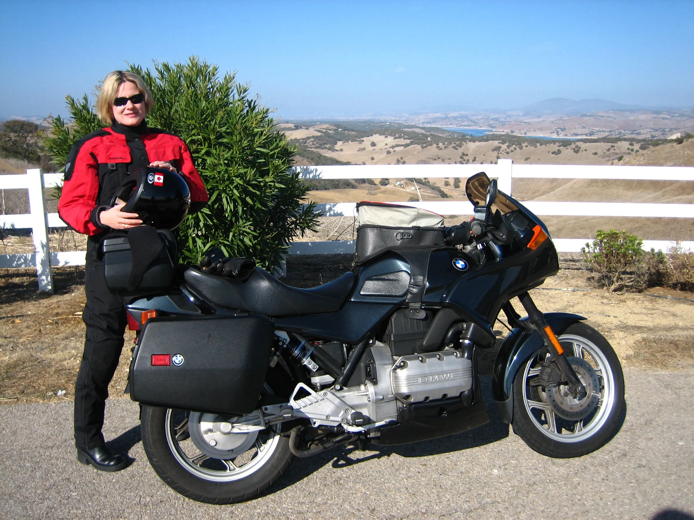 Sharon and I left Wednesday morning for Santa Barbara on the motorcycle
