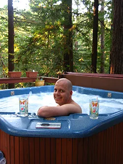 A few months ago we went shopping for a hot tub but soon realized that they’re an expensive item to purchase