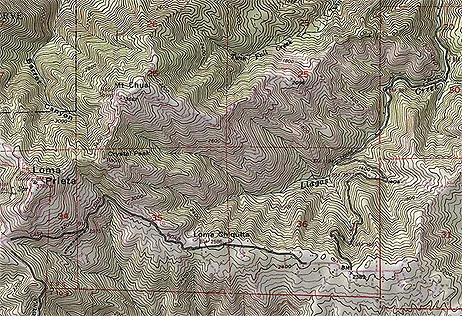 We turned around and headed west on Summit Road to Mt
