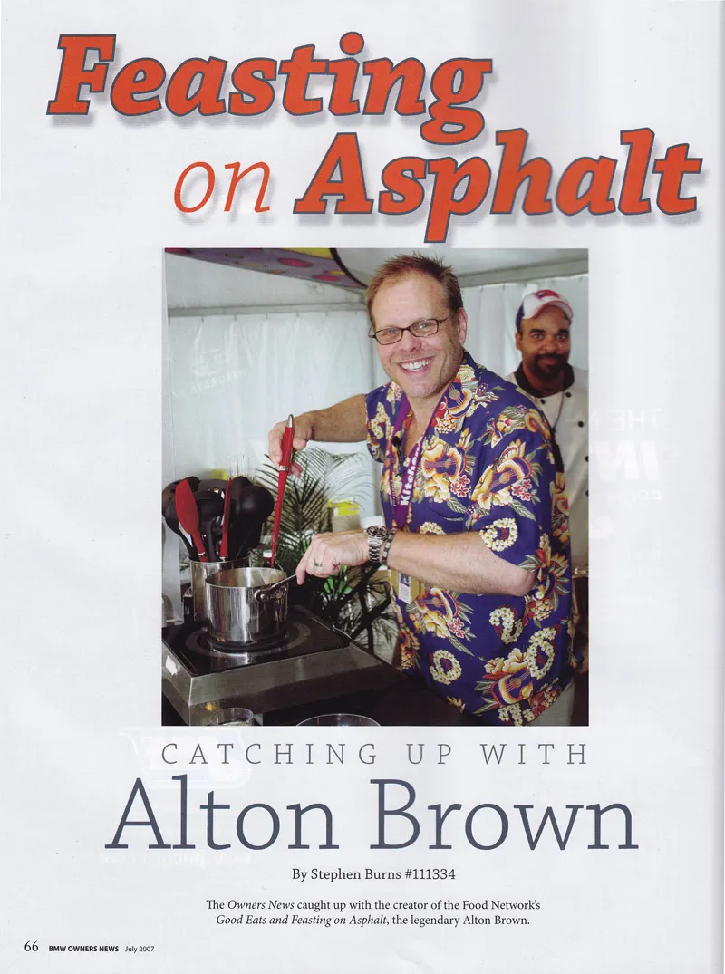 Interview with Alton Brown, page 2