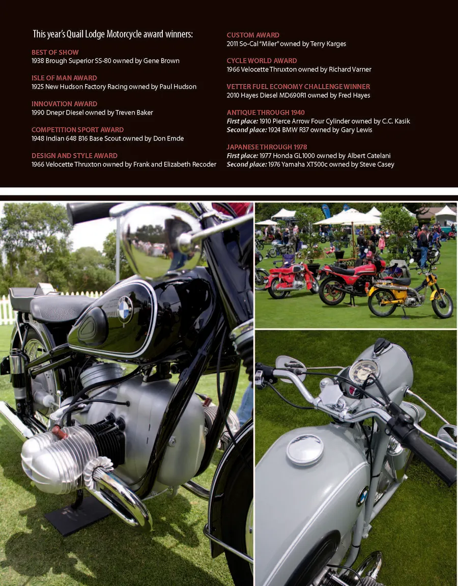 The Quail Motorcycle Gathering, page 7